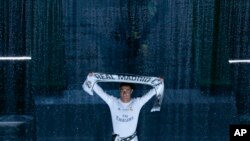 Cristiano Ronaldo du Real Madrid.