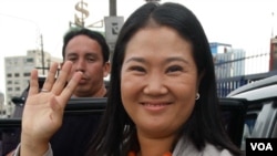 La candidata de Fuerza 2011, Keiko Fujimori, ha recibido aportes de unos $2.264.600 de dólares para su campaña.