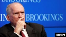 FILE - CIA Director John Brennan attends a forum at the Brookings Institution in Washington, D.C., July 13, 2016.