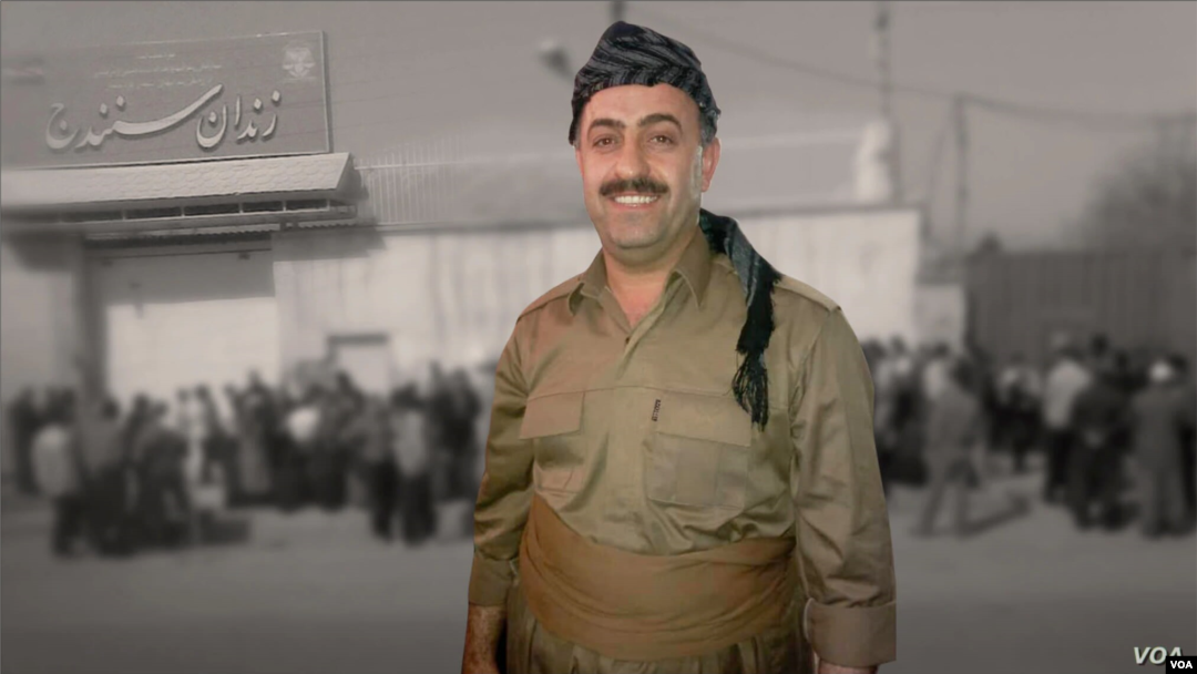 Undated image of Iranian Kurdish political prisoner Heydar Ghorbani, whose death sentence in connection with the 2016 killings of IRGC officers in Iran's Kurdistan province was finalized by Iran's Supreme Court on September 5, 2020. (VOA Persian) 
