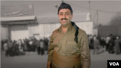 Undated image of Iranian Kurdish political prisoner Heydar Ghorbani, whose death sentence in connection with the 2016 killings of IRGC officers in Iran's Kurdistan province was finalized by Iran's Supreme Court on September 5, 2020. (VOA Persian) 