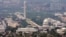 Vista aérea del Capitolio y el área de los monumentos de Washington DC conocida como la Explanada Nacional.