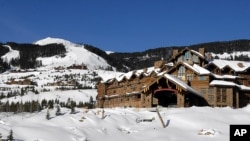 FILE - The Yellowstone Club near Big Sky, Mont., is seen in this undated photo.