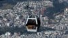 Vista de un teleférico sobre Quito, Ecuador, el 24 de mayo de 2005. [Archivo]