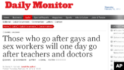 Daniel Kalinaki, managing editor of Uganda's Daily Monitor newspaper, writes that a threat to gay rights is a threat to justice in his latest Op Ed Piece in Uganda's Daily Monitor Newspaper.