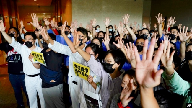 香港“反送中”运动已百日 中秋节及周末抗议活动不断