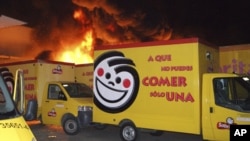 Varios almacenes y camiones de Sabritas fueron pasto de las llamas en Michoacán y Guanajuato.
