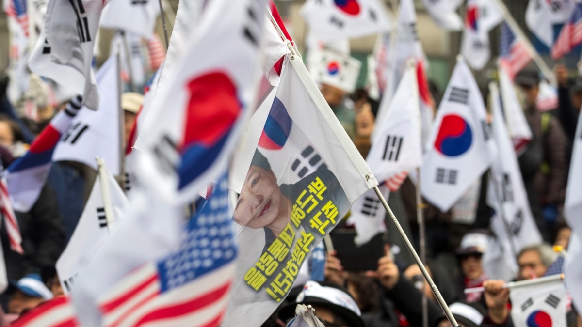 Pro-American Rally in South Korea Denounces North Korea Appeasement