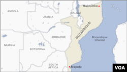 Map of Mozambique