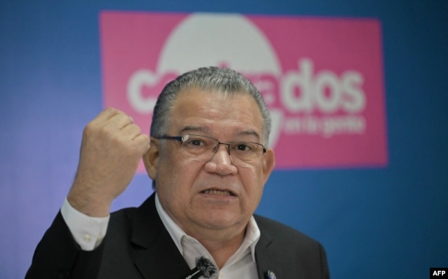 Enrique Márquez, candidato presidencial opositor.