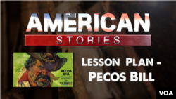 Lesson Plan Cover - Pecos Bill