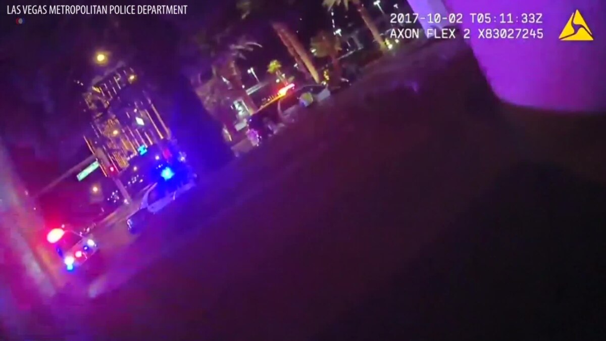 Las Vegas Police Body Cam Video During Mass Shooting 