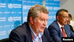 Giám đốc điều hành chương trình khẩn cấp của WHO ông Mike Ryan tại một cuộc họp báo ở Geneva, Thụy Sĩ ngày 6/2/2020.