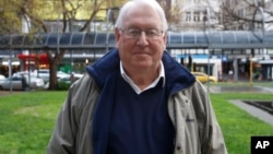 Hank Arts, publisher of The Fiji Times, poses for a photo Friday, June 1, 2018, in Wellington, New Zealand.