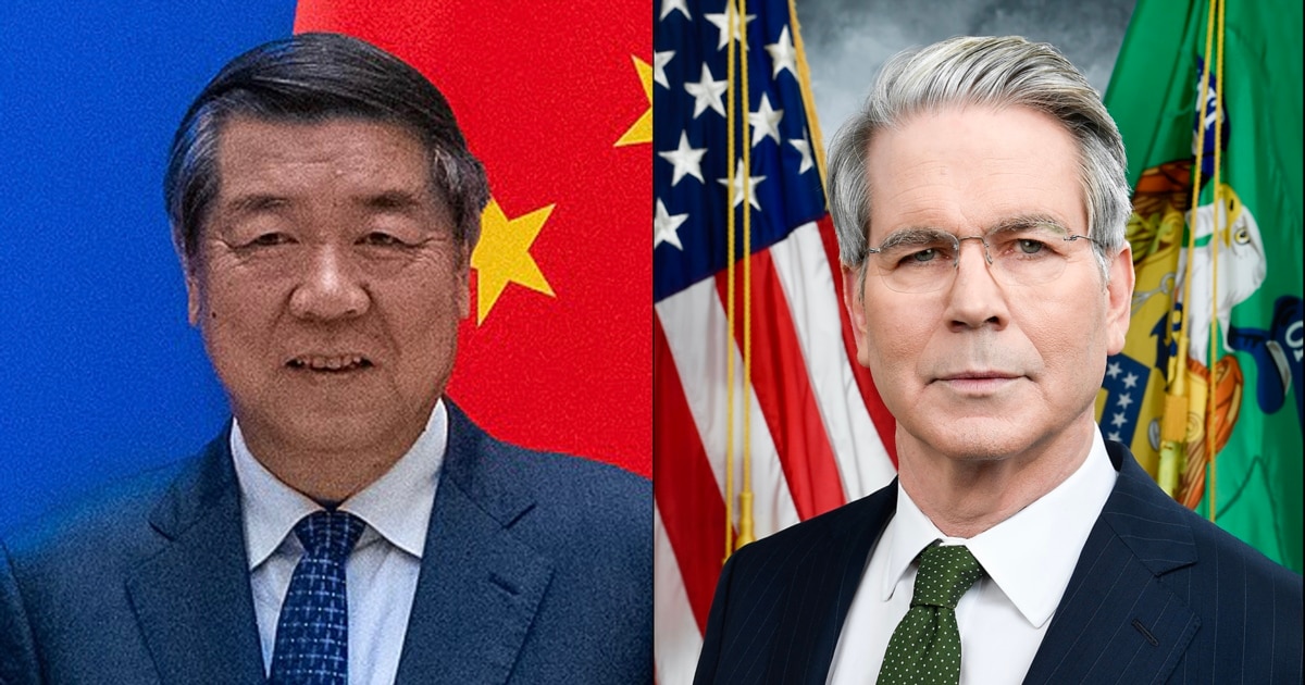 贝森特:美财政部工作人员上周访问中国,为高层贸易会谈做准备