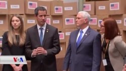 Civîna Mike Pence û Juan Guaido li Bogota