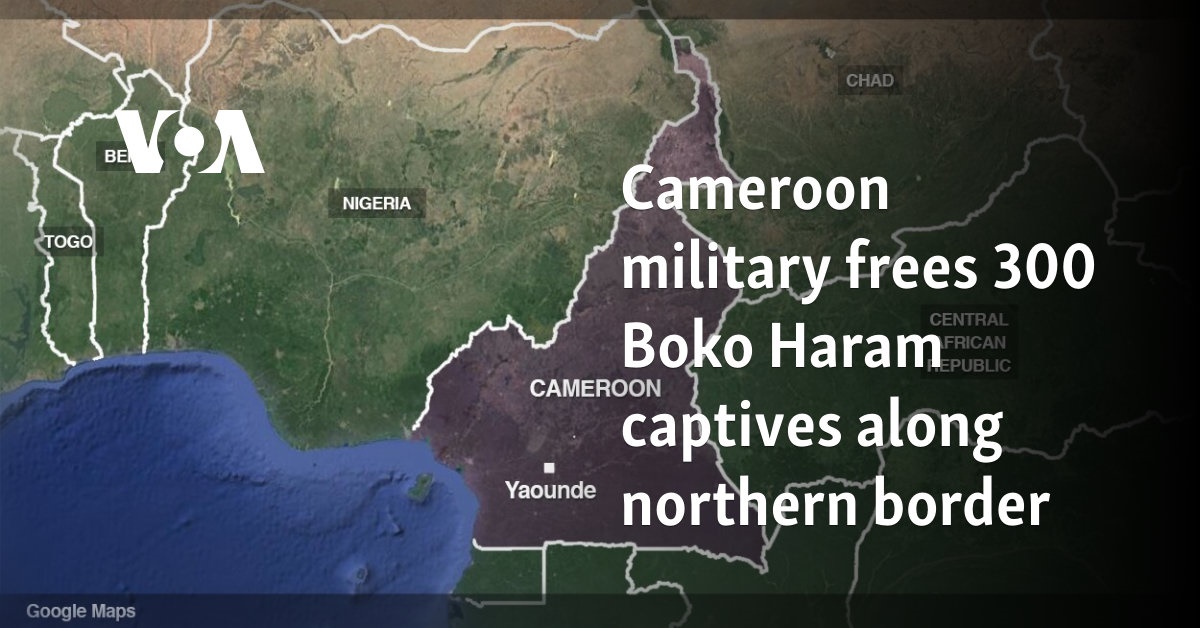 Cameroon military frees 300 Boko Haram captives along northern border  