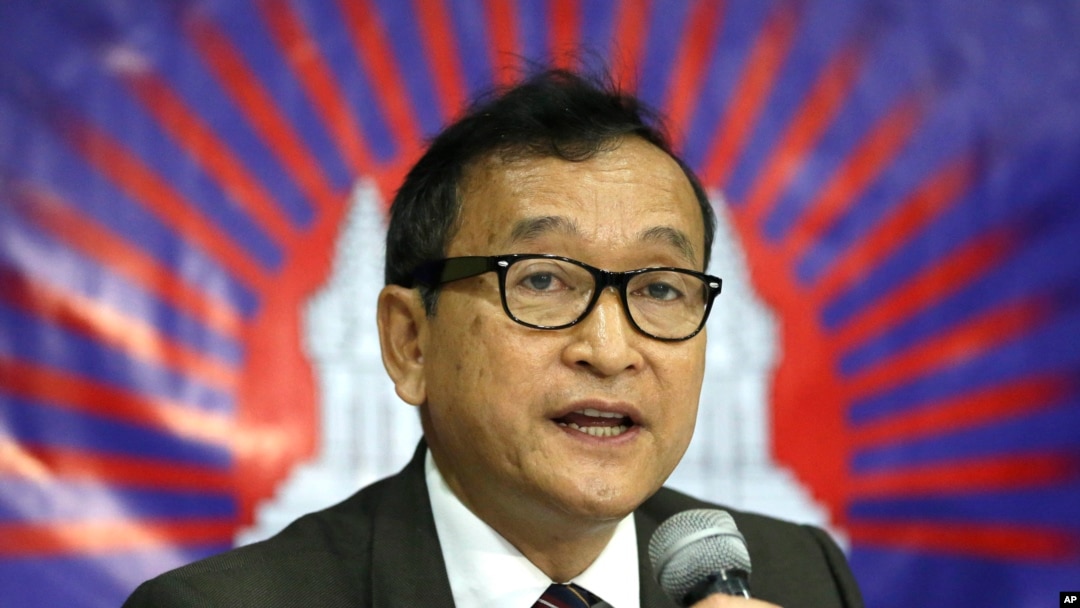 Lãnh đạo đối lập Campuchia Sam Rainsy