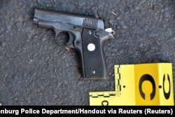 A pistol that police said was in the possession of Keith Lamont Scott is seen in a picture provided by the Charlotte-Mecklenburg Police Department in Charlotte, North Carolina, Sept. 24, 2016.