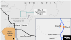 Turkana Lake, Gibe III Hydroelectric Project