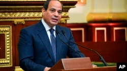 Le président égyptien Abdel-Fattah el-Sissi au Caire, le 2 juin 2018.