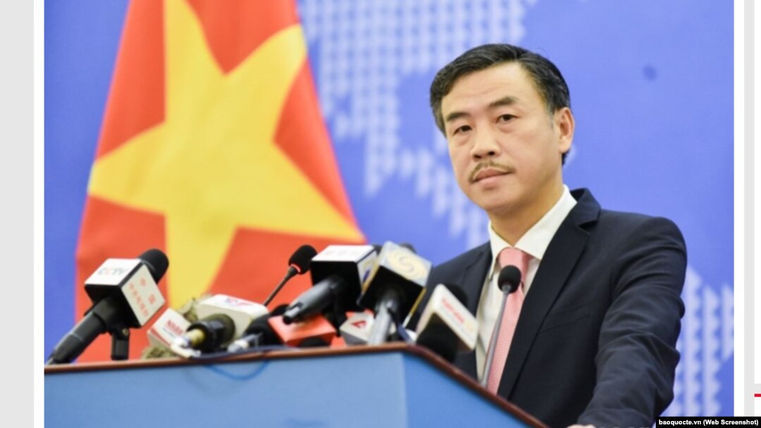Phó phát ngôn viên Bộ Ngoại giao Việt Nam Dương Hoài Nam.