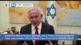 VOA60 World - Israel: Prime Minister Netanyahu said he would visit Bahrain "soon"