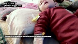 Displaced Afrin Children Threatened by Disease