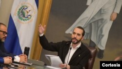 El presidente de El Salvador Nayib Bukele, ordenó el cierre de call centers y maquilas del país por 15 días prorrogables. Foto Cortesía Secretaría de Prensa Presidencia.