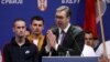 Ribuan Orang Unjuk Rasa Dukung Presiden Serbia