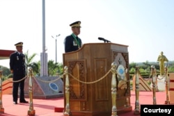 ဗိုလ်ချုပ်ကြီး မောင်မောင်ကျော် (ဓာတ်ပုံ - တပ်မတော်ကာကွယ်ရေးဦးစီးချုပ်ရုံး - အောက်တိုဘာ၊ ၁၁၊ ၂၀၁၉)