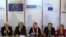 Članovi parlamentarne skupštine OEBSa tokom konferencije za medije, danas, u Kijevu