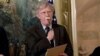 FILE - Former National Security Adviser John Bolton listens to U.S. President Donald Trump's statement on Syria at the White House in Washington, April 13, 2018.