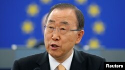 Ban Ki-moon babban sakataren Majalisar Dinkin Duniya, MDD da zai cika wa'adinsa karshen watan nan