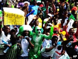 Nigerian fans are among the most fanatical football lovers in Africa