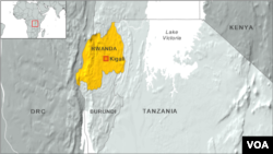 Rwanda map