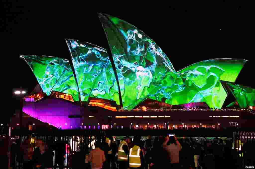 جشنواره نور و موسیقی در سیدنی استرالیا