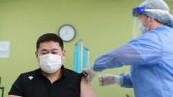 美國向蒙古運送輝瑞疫苗
