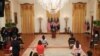 Presiden AS Joe Biden menggelar konferensi persnya yang pertama sejak dilantik sebagai presiden, di East Room, Gedung Putih, Washington, Kamis, 25 Maret 2021. (Foto: Leah Millis/Reuters)