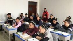 Islamic studies students attend a class at the Xinjiang Islamic Institute during a government organised trip in Urumqi, Xinjiang Uighur Autonomous Region, China, January 3, 2019.