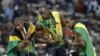 Người Jamaica tại London mừng thắng lợi Olympic