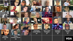 Las víctimas del mortal tiroteo en Orlando, Florida, suman 49.