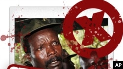 Poster da campanha do grupo "Crianças Invisíveis" contra o guerrilheiro ugandês Joseph Kony