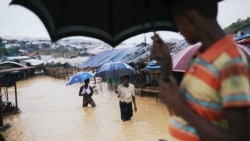 ဘင်္ဂလားဒေ့ရှ် ရိုဟင်ဂျာ ဒုက္ခသည်စခန်းတွေ မုတ်သုန်မိုးကြောင့် ထိခိုက်ပျက်စီး
