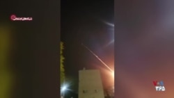 لحظه برخورد موشک جمهوری اسلامی در نزدیکی فیلمبردار در شهر «دیمونا»ی اسرائیل
