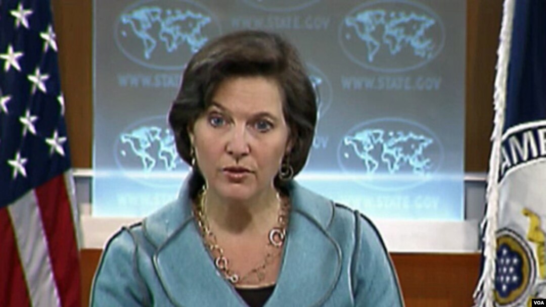 Jurubicara Departemen Luar Negeri AS, Victoria Nuland (foto: dok). 