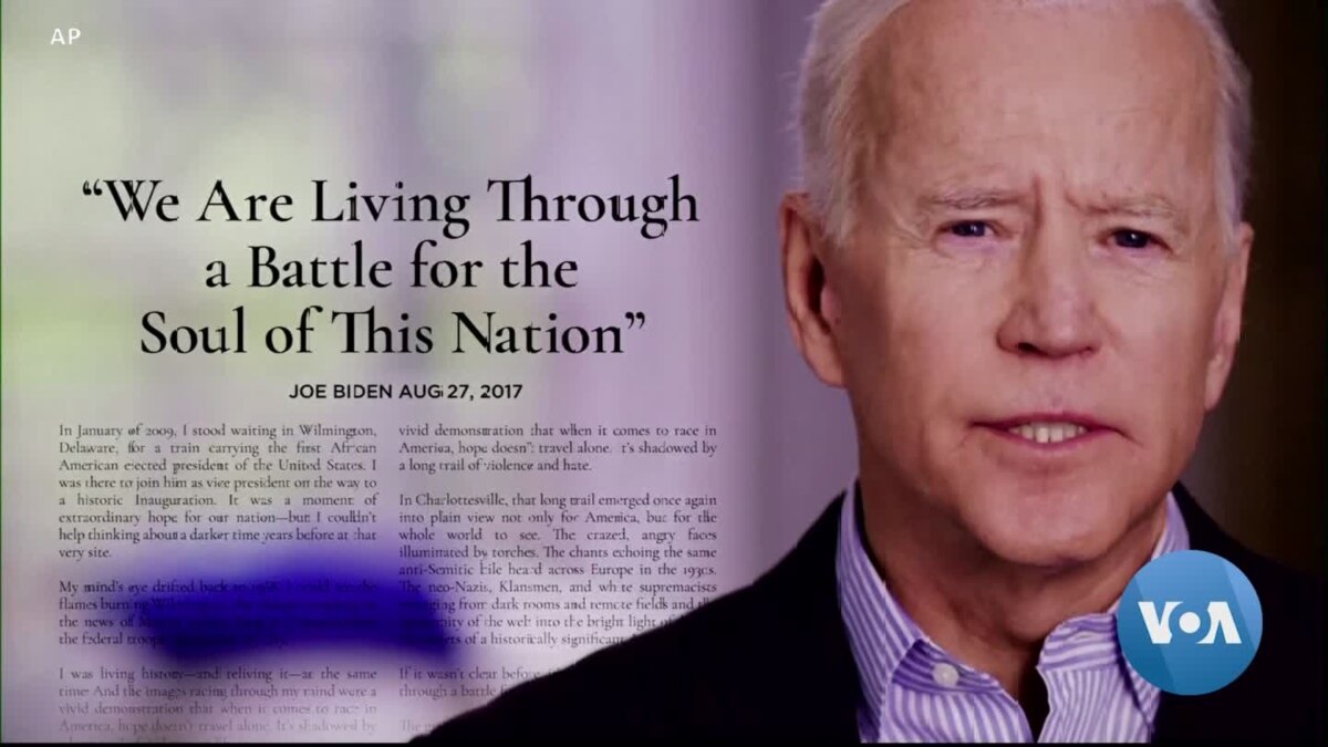 Soul Of Nation At Stake Biden Says As He Launches Presidential Bid