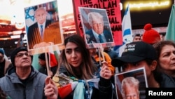 تظاهرات ایرانیان علیه جمهوری اسلامی در نیویورک