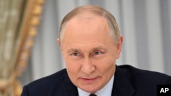 El presidente ruso Vladimir Putin en el Kremlin en Moscú, el 25 de septiembre del 2024. 