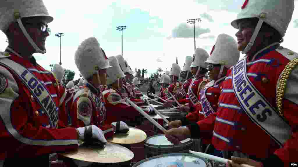 鼓号乐队变化队形